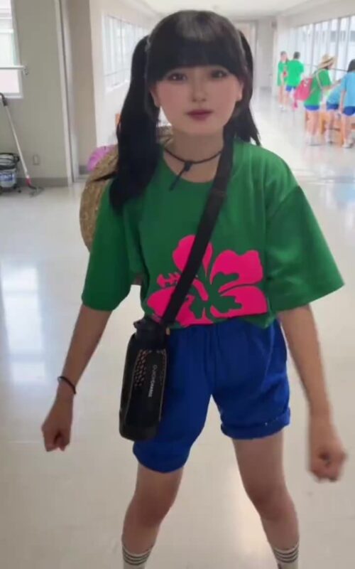 長浜広奈のジャージが葛飾野高校